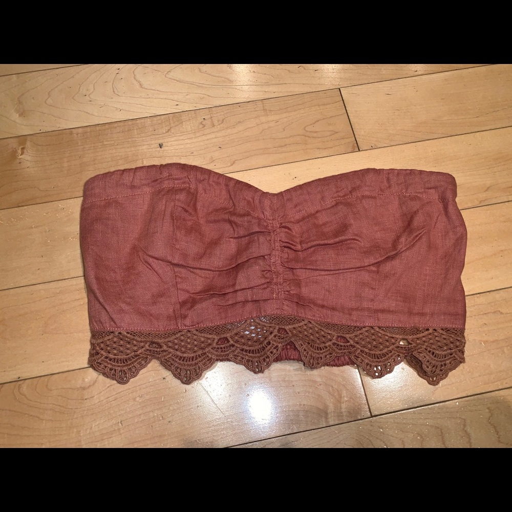 Free People Cropped Tube Top